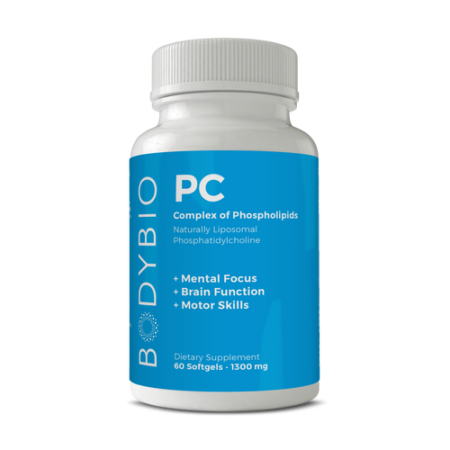 BodyBio Phosphatidylcholine PC (100 caps)