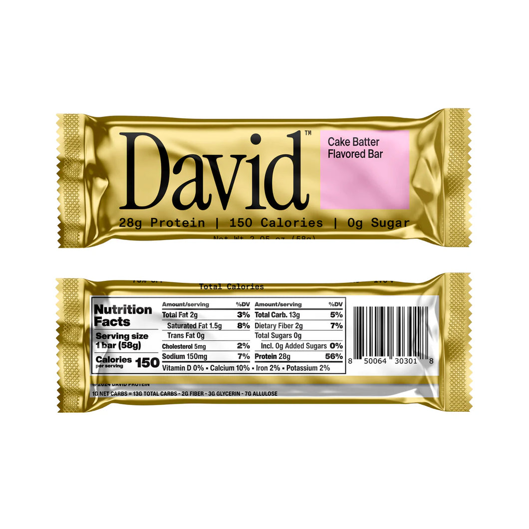 David Bar -- Cake Batter