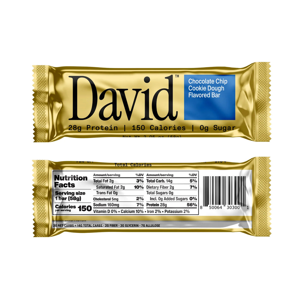 David Bar -- Chocolate Chip Cookie Dough