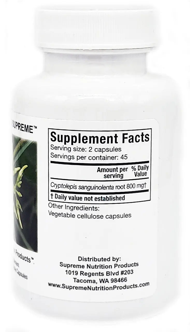 Cryptolepis Supreme Supreme Nutrition
