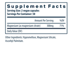 Vital Nutrients Magnesium Citrate (100 caps) Emerson Ecologics