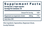 Vital Nutrients Magnesium Citrate (100 caps) Emerson Ecologics