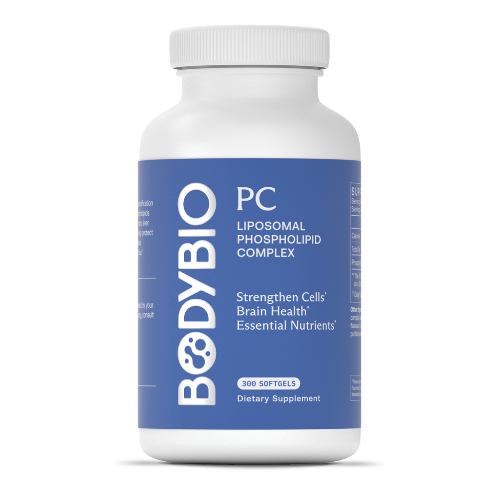 BodyBio Phosphatidylcholine PC (300 caps) Emerson Ecologics