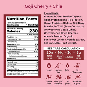 Resist: Glow Goji Cherry Chip and Chia