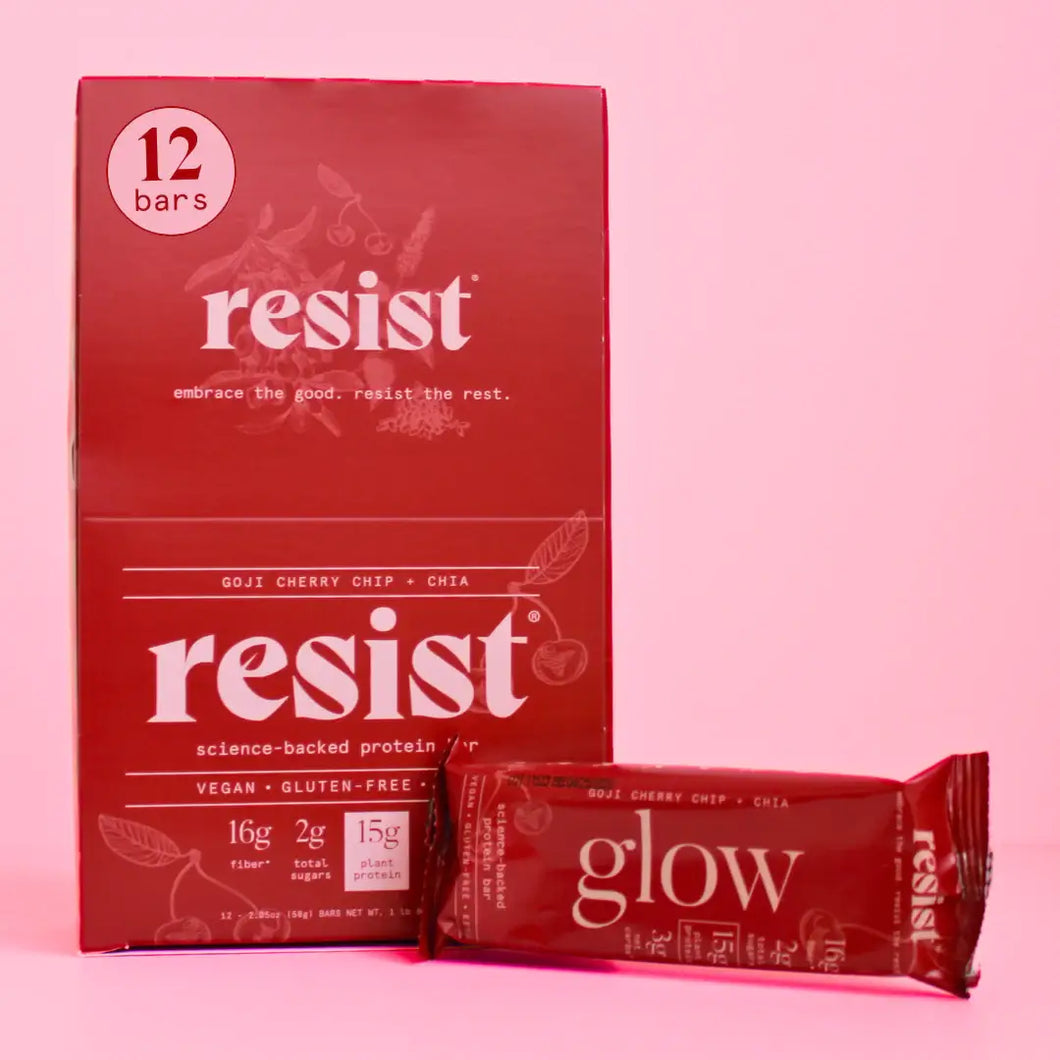 Resist: Glow Goji Cherry Chip and Chia