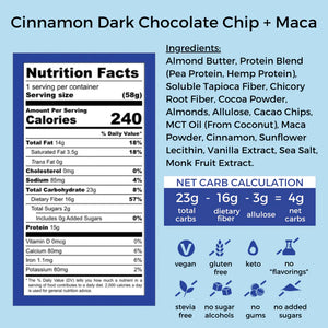 Resist: Balance Cinnamon Dark Chocolate Chip and Maca