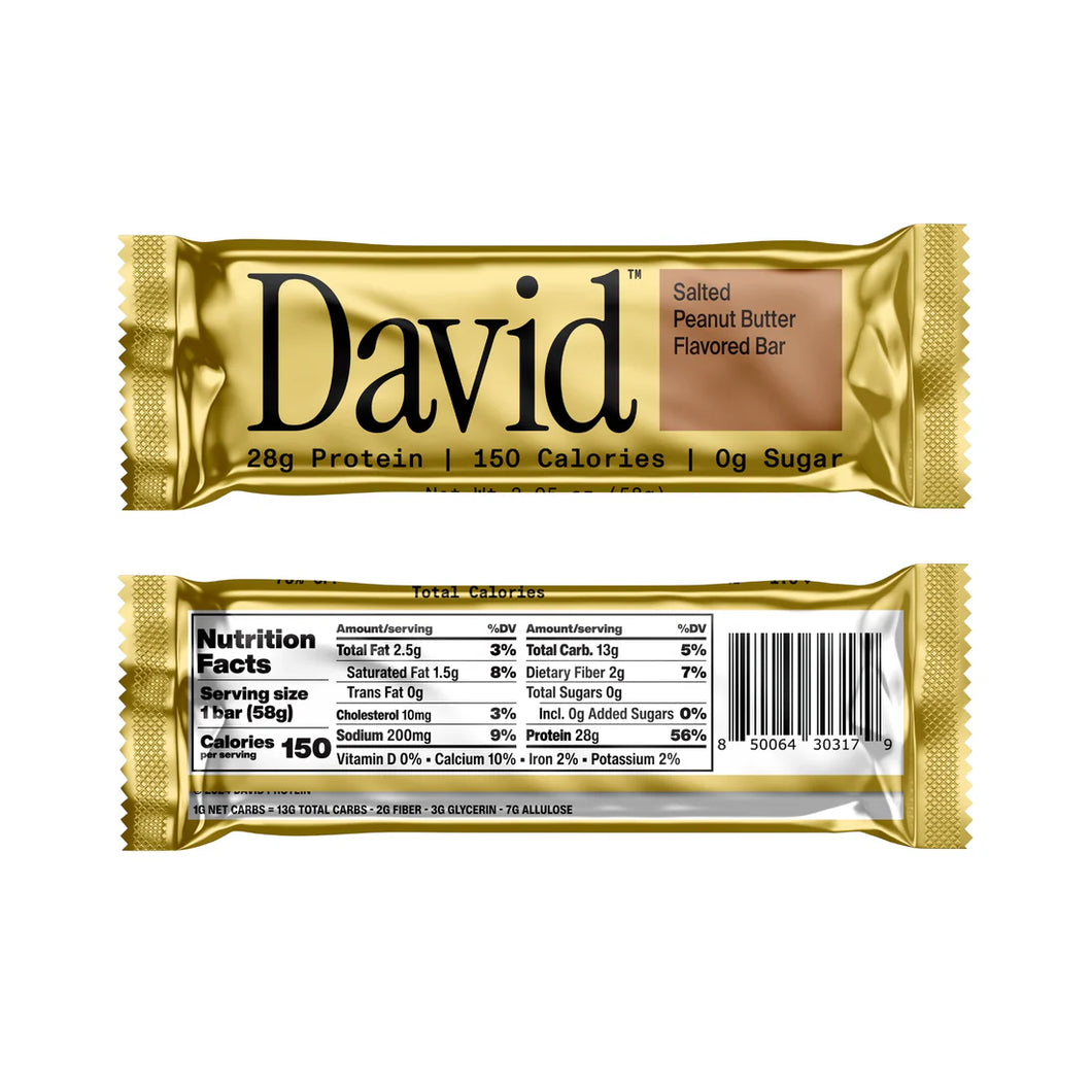 David Bar -- Salted Peanut Butter