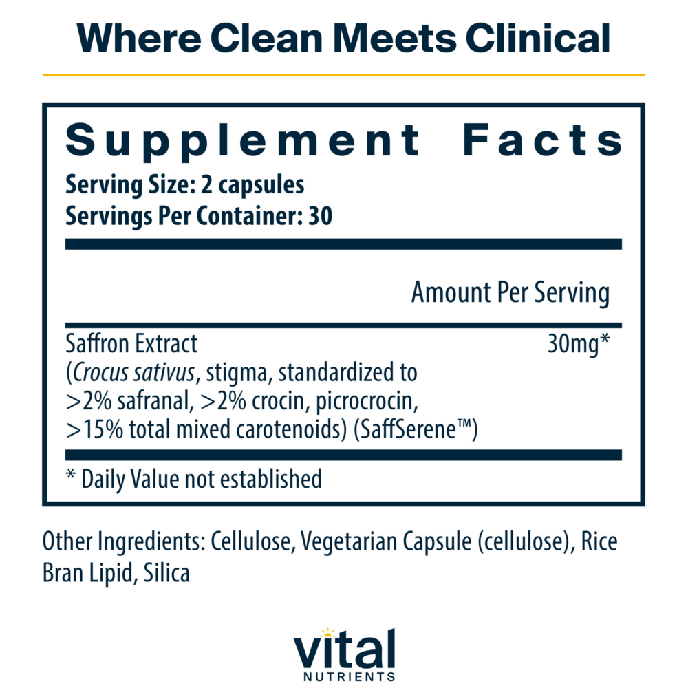 Saffron Extract Emerson Ecologics