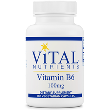 Load image into Gallery viewer, Vital Nutrients Vitamin B 6 100 mg