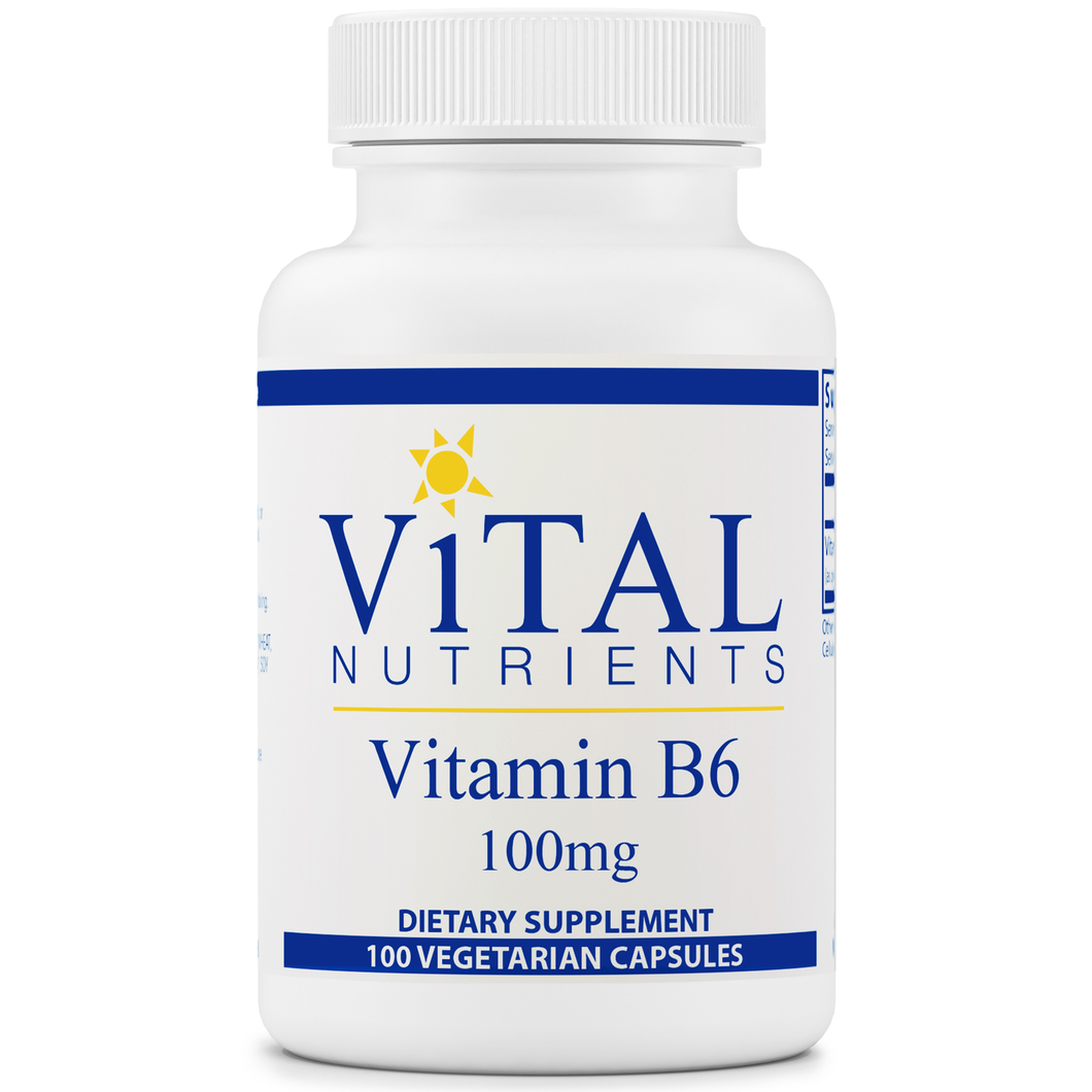 Vital Nutrients Vitamin B 6 100 mg