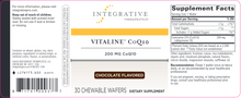 Load image into Gallery viewer, Vitaline CoQ10 Chocolate 200 mg (30 Count)