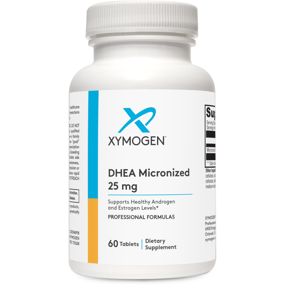 DHEA Micronized 25mg (60 Tablets) Xymogen