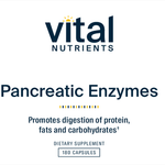 Vital Nutrients Pancreatic Enzymes (90 caps) Emerson Ecologics