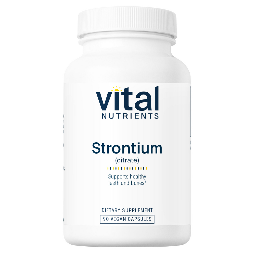 Vital Nutrients Strontium (90 veg caps) Emerson Ecologics