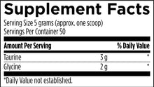 Load image into Gallery viewer, Taurine + Glycine Powder