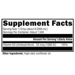 D3 Liquid 2 oz Xymogen