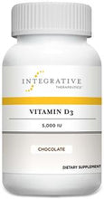 Load image into Gallery viewer, Vitamin D3 5,000 IU Chocolate (90 chewable tabs)