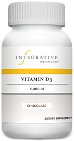 Vitamin D3 5,000 IU Chocolate (90 chewable tabs)