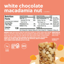Load image into Gallery viewer, Nola Bar: White Chocolate Macadamia Nut