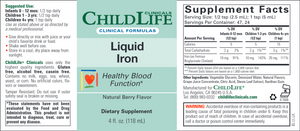Clinicals Liquid Iron 4 fl oz