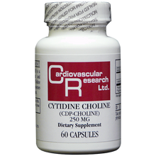 Load image into Gallery viewer, Cytidine Choline 250 mg 60 caps