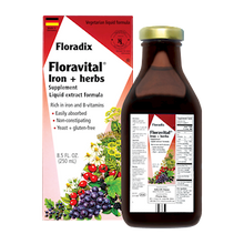 Load image into Gallery viewer, Floravital Iron Herbs Yeast-Free 8.5 oz