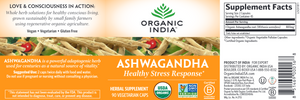 Ashwagandha 90 vegcaps Organic India