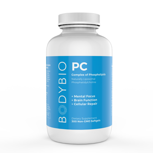 BodyBio Phosphatidylcholine PC (300 caps)