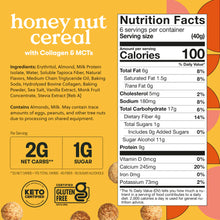 Load image into Gallery viewer, Perfect Keto: Honey Nut Cereal