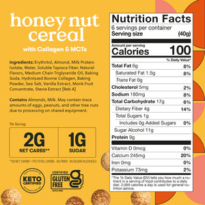 Perfect Keto: Honey Nut Cereal