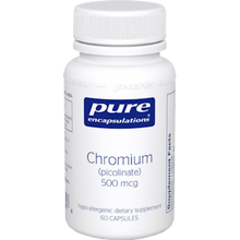 Load image into Gallery viewer, Chromium (picolinate) 500 mcg 60 vcaps