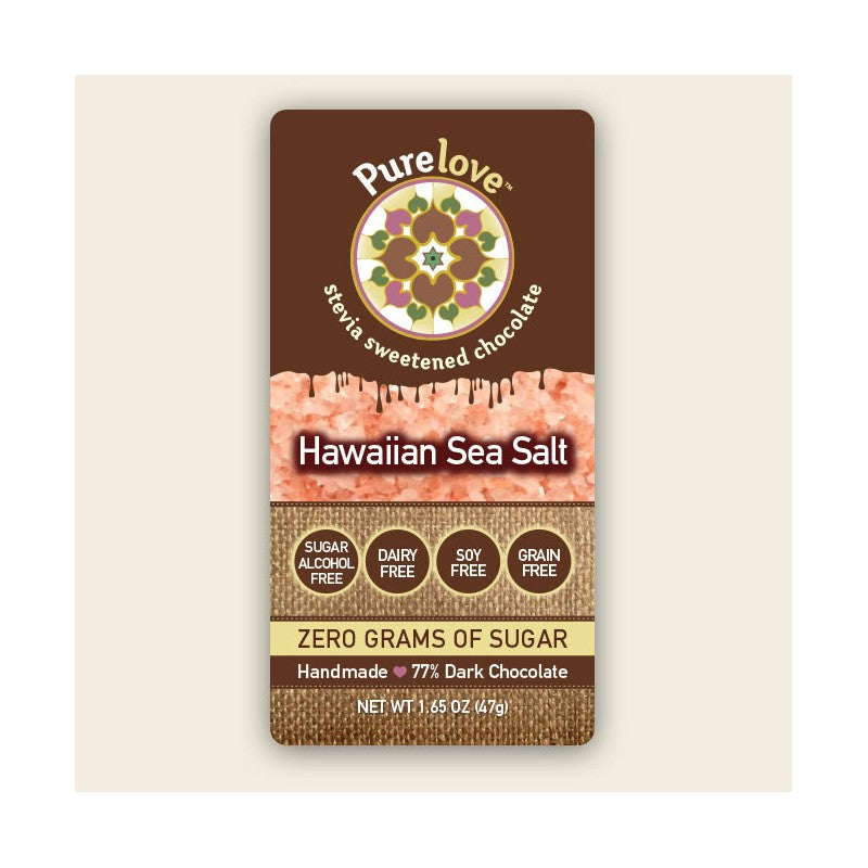PureLove Hawaiian Sea Salt Chocolate Bar