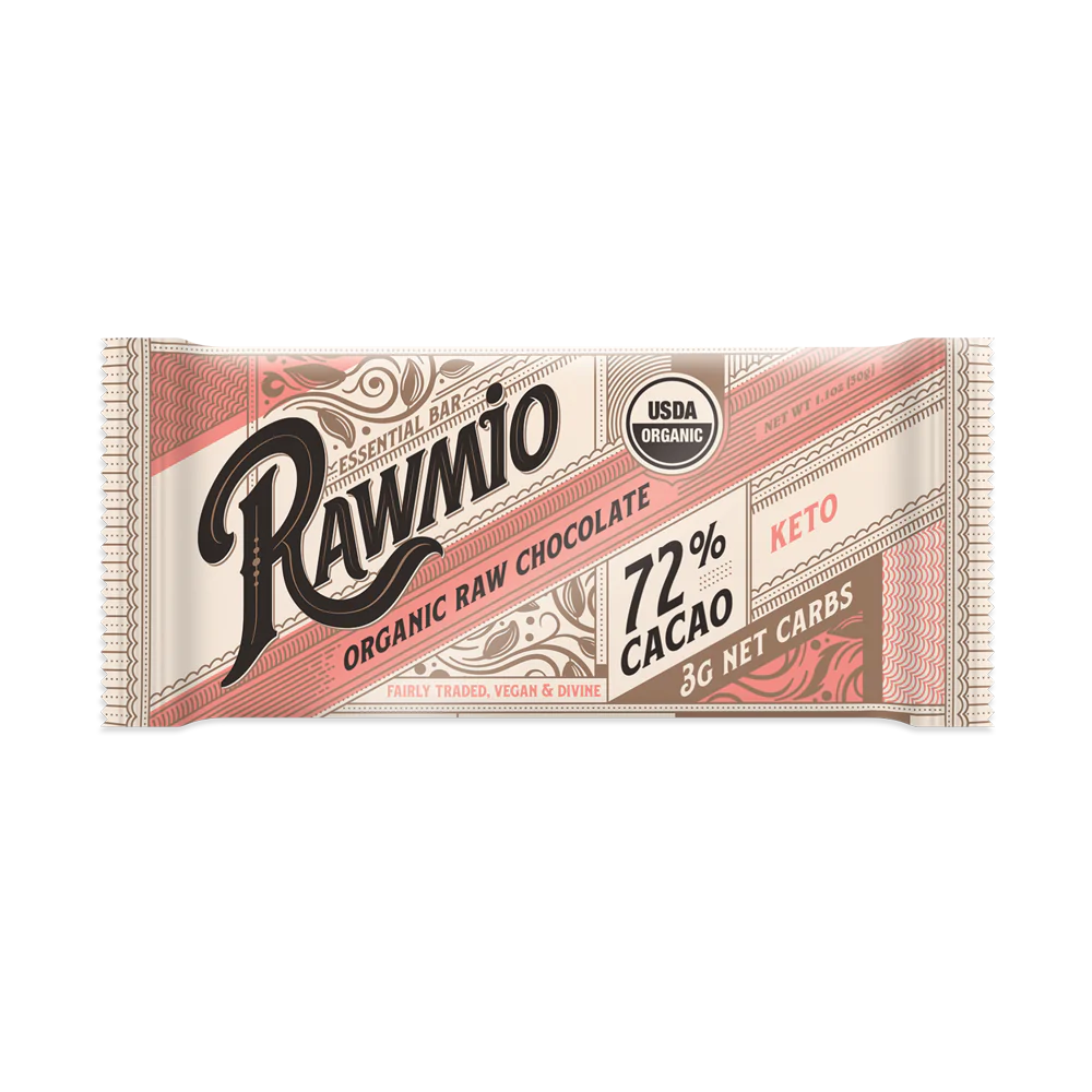 Rawmio KETO CHOCOLATE BAR - 72% CACAO