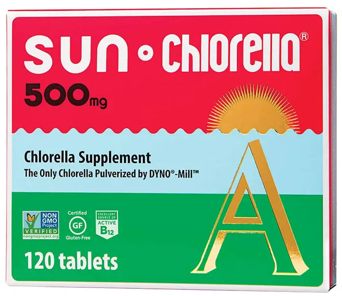 Sun Chlorella 500 mg (120 tabs) Emerson Ecologics