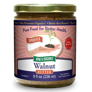 Walnut Butter, Sprouted, Organic 8 oz