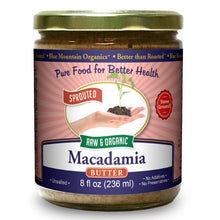 Load image into Gallery viewer, Macadamia Nut Butter, Sprouted, Organic 8 OZ