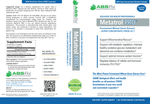Metatrol Pro 60 vegcaps