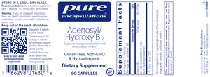 Adenosyl/Hydroxy B12 90 caps