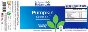 Pumpkin Seed Oil 60 gels
